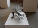 Untitled (obstetric labour table and Entonox cylinder) 
